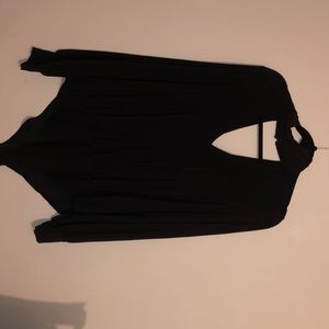 Fancy long sleeve knit bodysuit